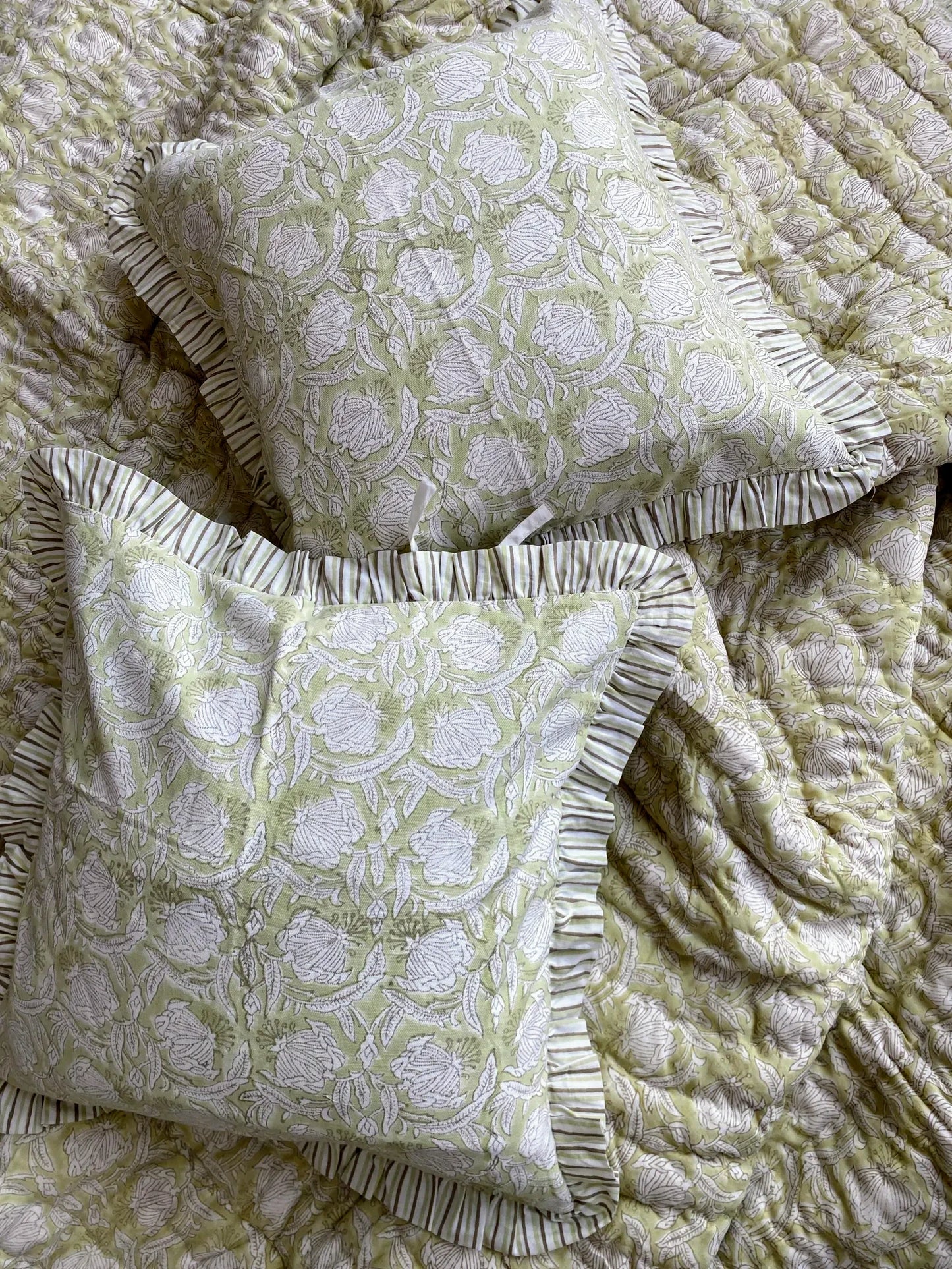 Kate Ruffle Reversible Quilt
