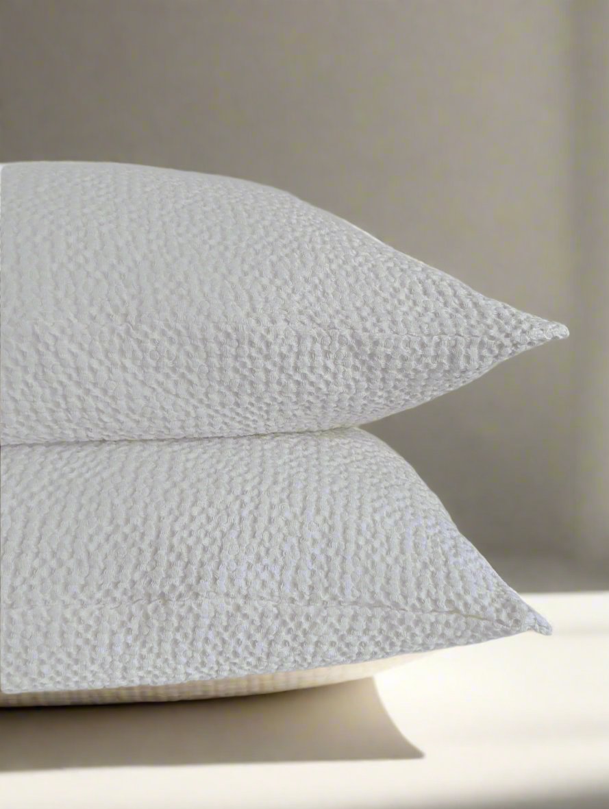 Linen Waffle Duvet Cover
