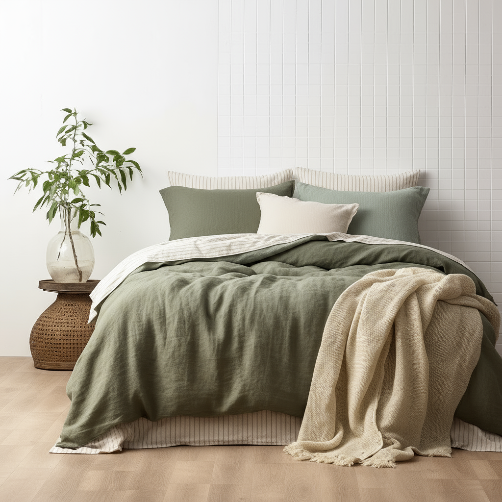 projects High-quality linen duvet cover sets for oversized beds Oversized linen duvet cover sets for designer spaces King-sized linen duvet covers with premium fabric Designer linen bedding sets for large mattresses Customizable linen duvet cover sets for interior styling Oversized linen duvet covers with stylish designs Designer linen duvet cover sets for interior decorators Luxury linen bedding collections for oversized mattress #color