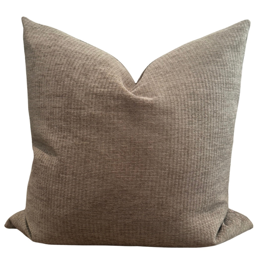 Brown textured Pillow Cover