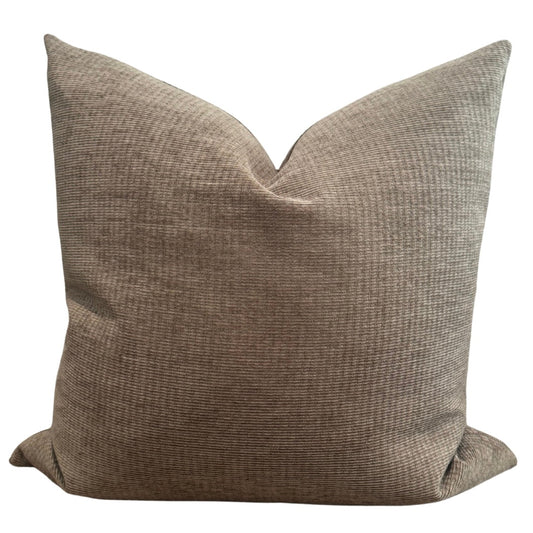 Brown textured Pillow Cover