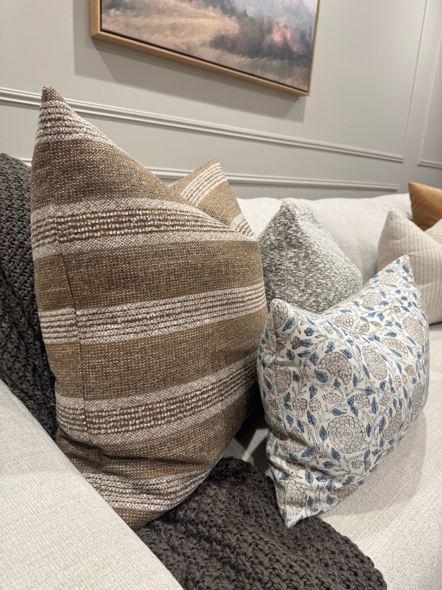 Kaye Stripe Pillow Cover