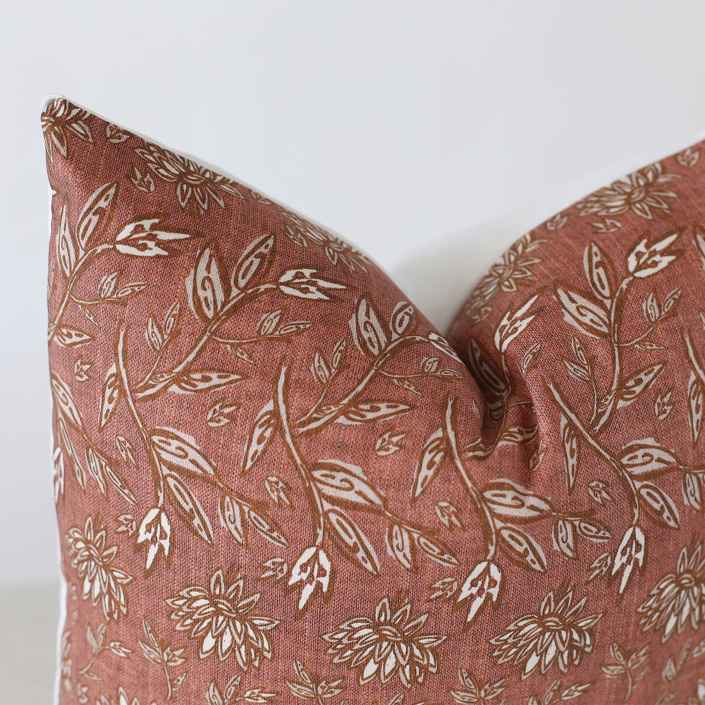 Terracotta Throw Pillow