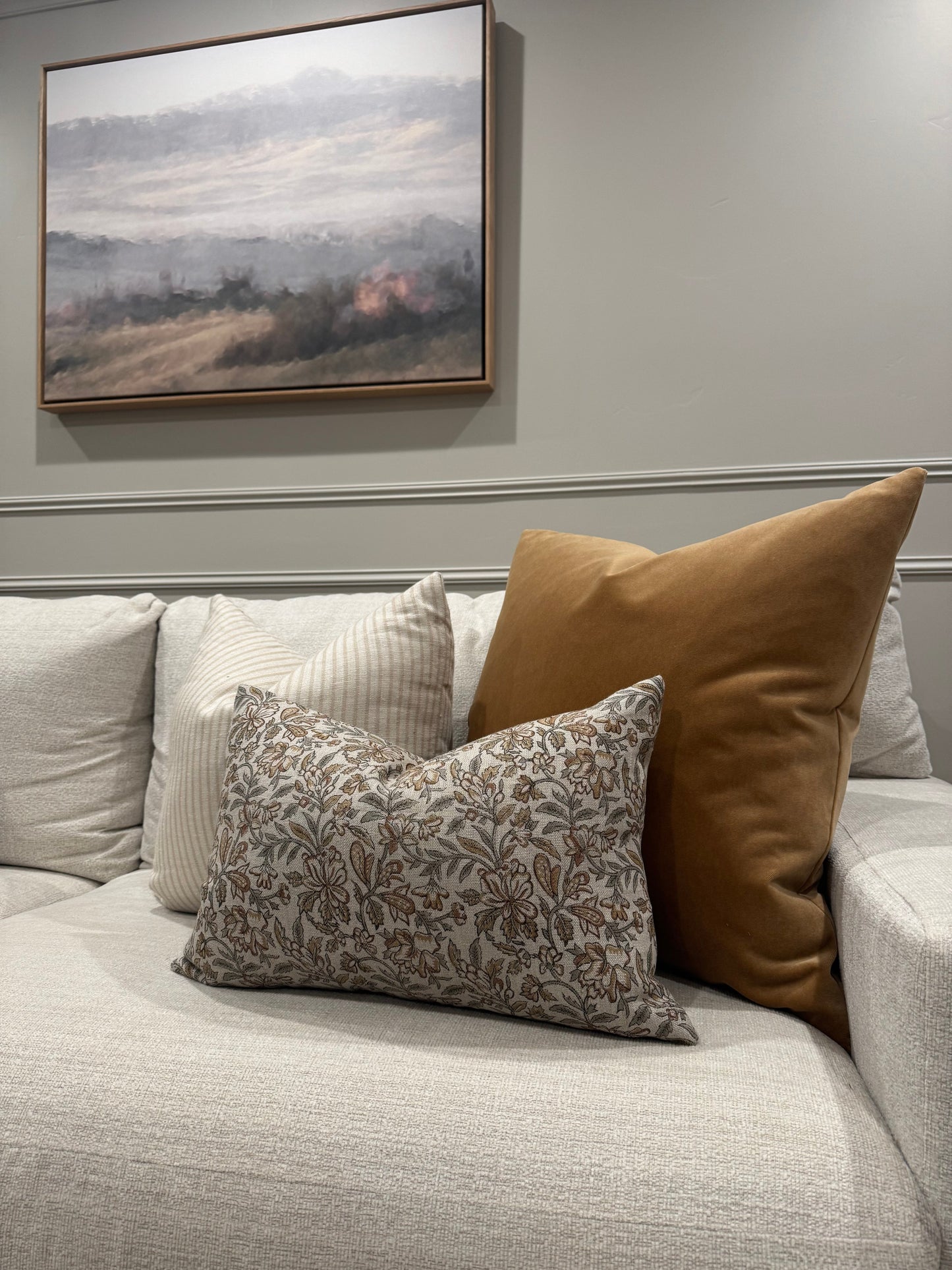 Mustard Velvet Pillow Cover