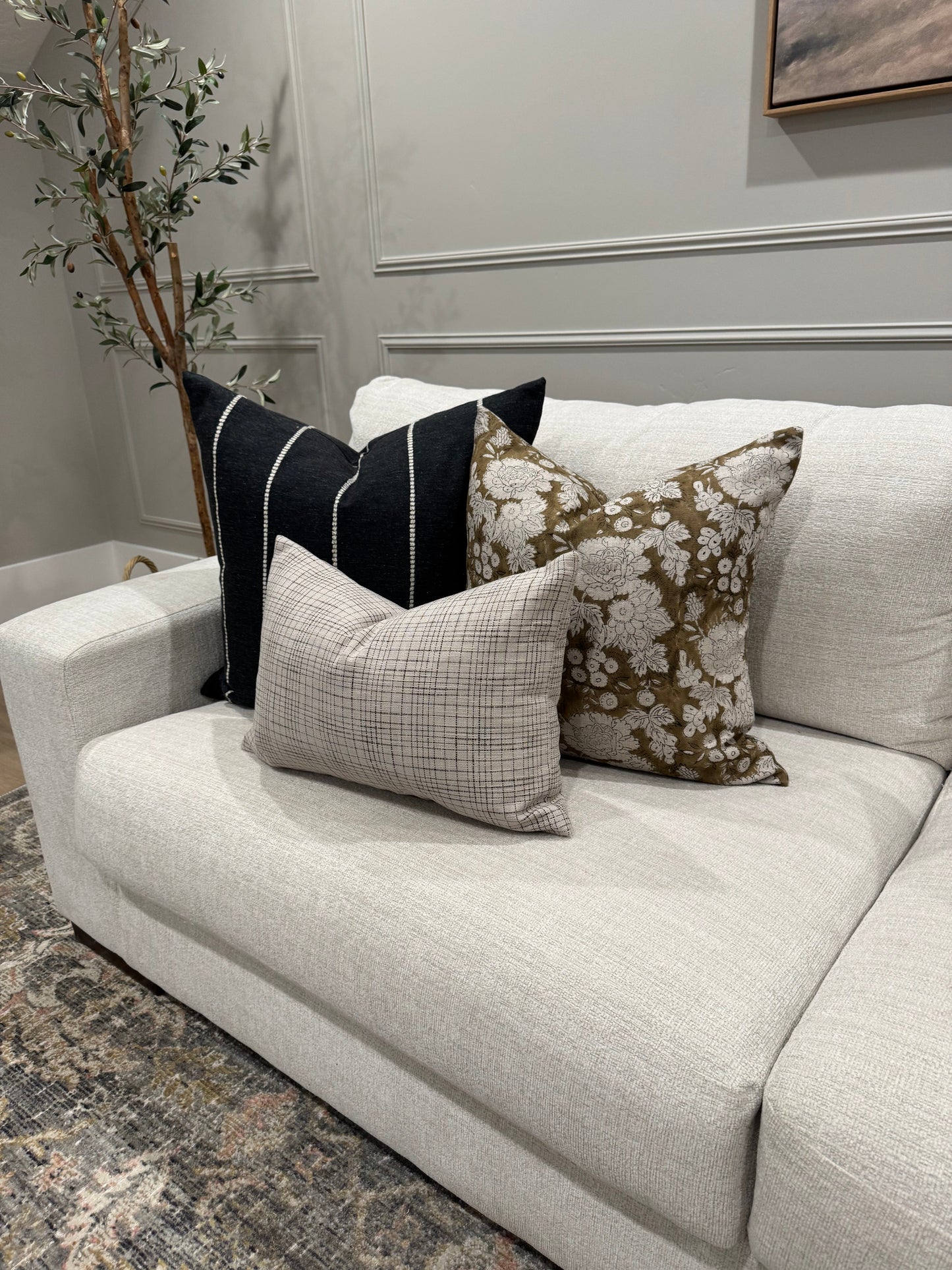 Jenna Floral Pillow Cover