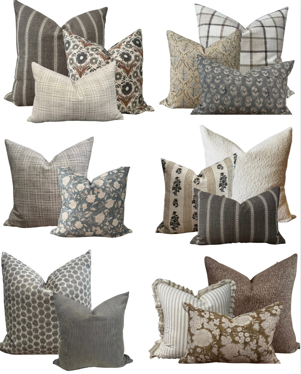 Luna Floral Pillow Cover