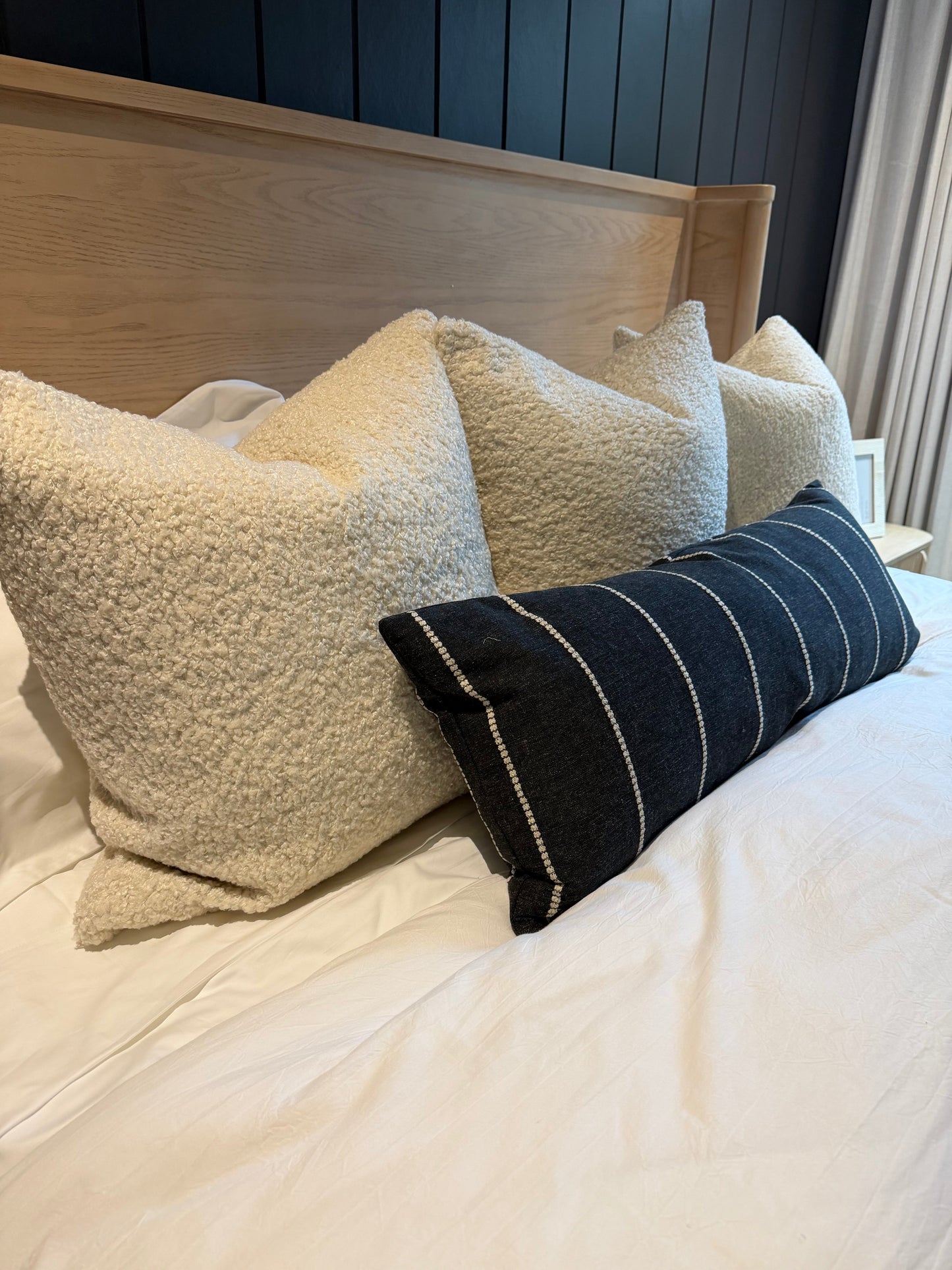 Cream Boucle Pillow Cover