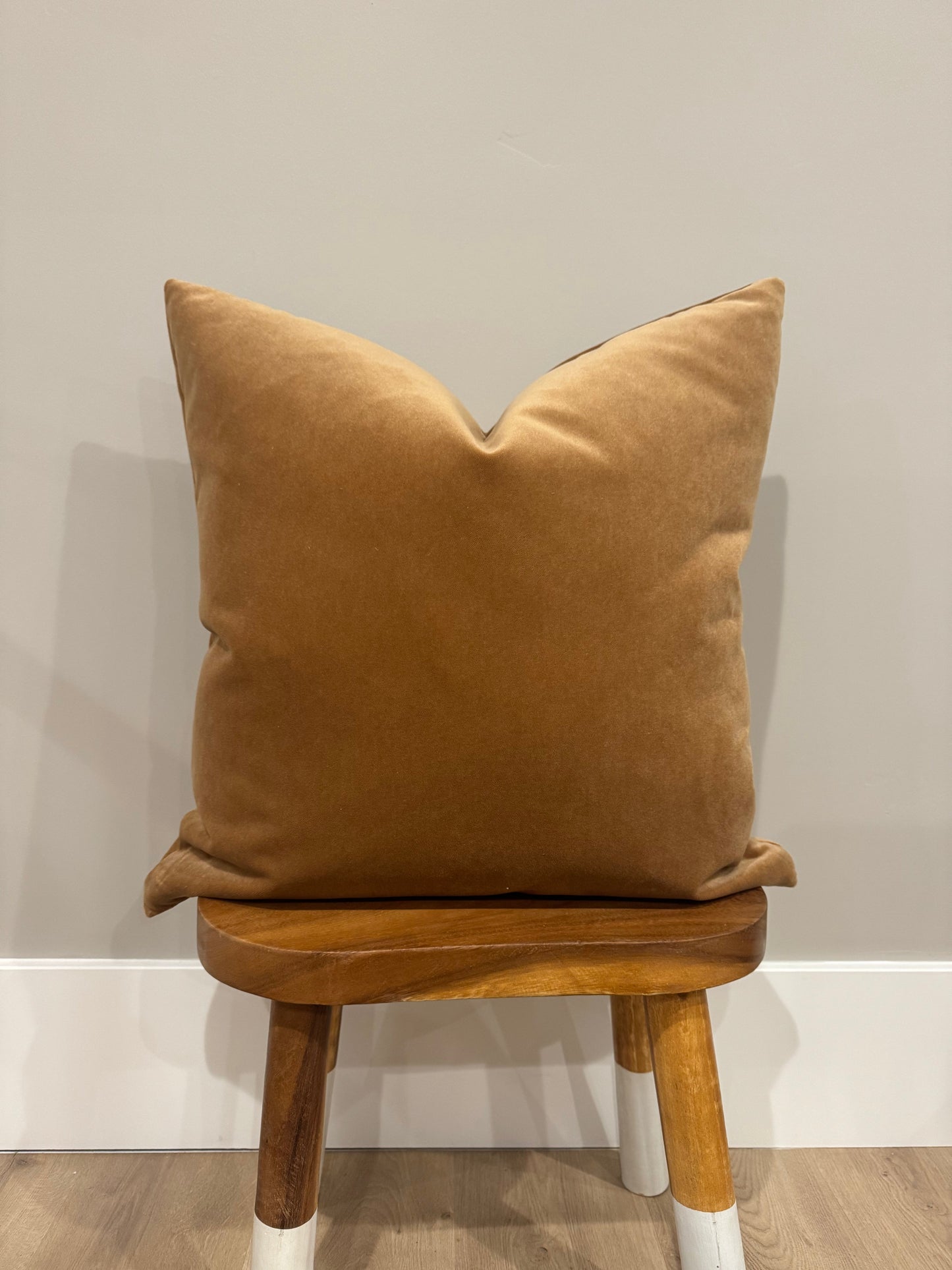 Mustard Velvet Pillow Cover