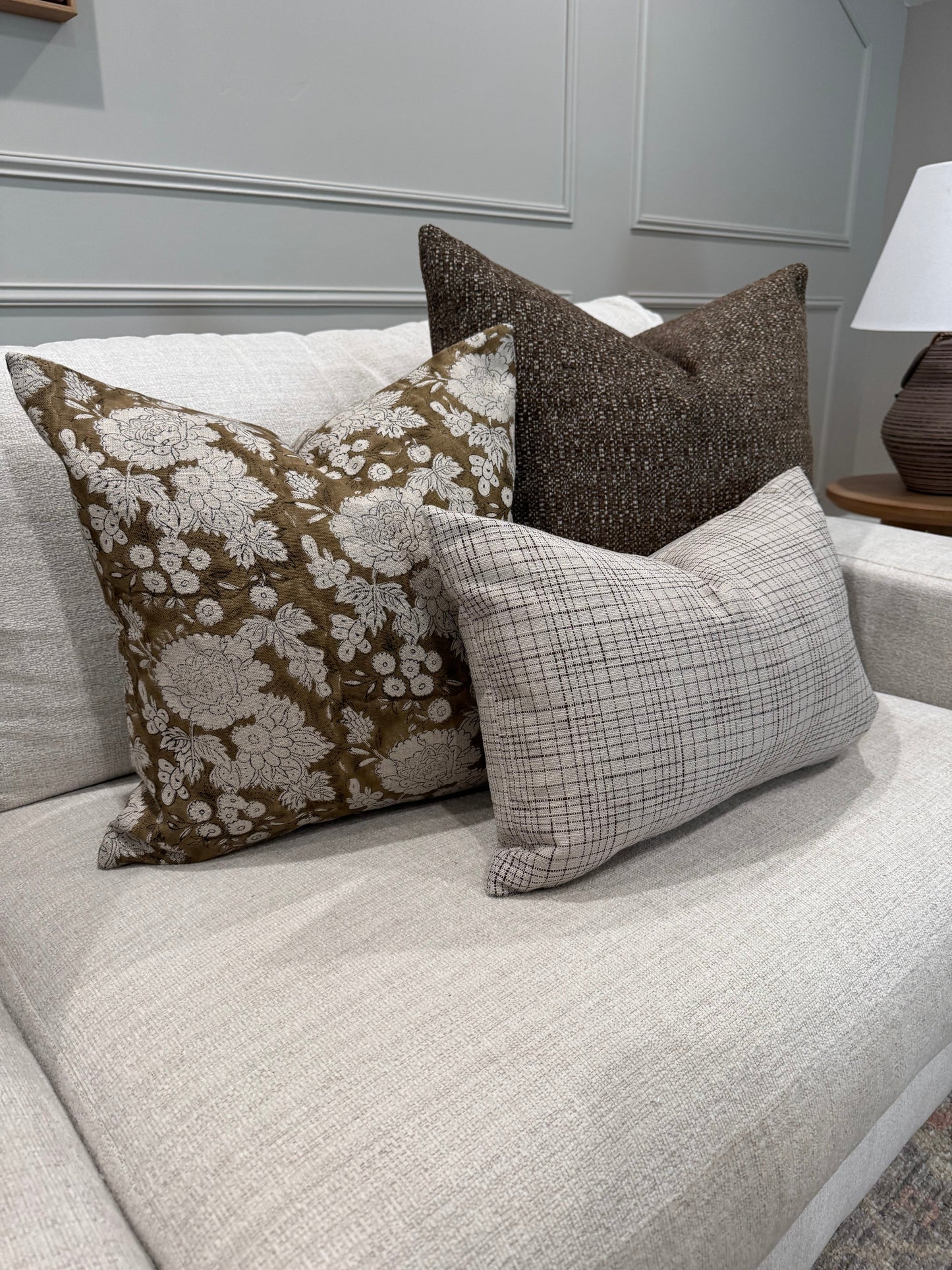 Jenna Floral Pillow Cover