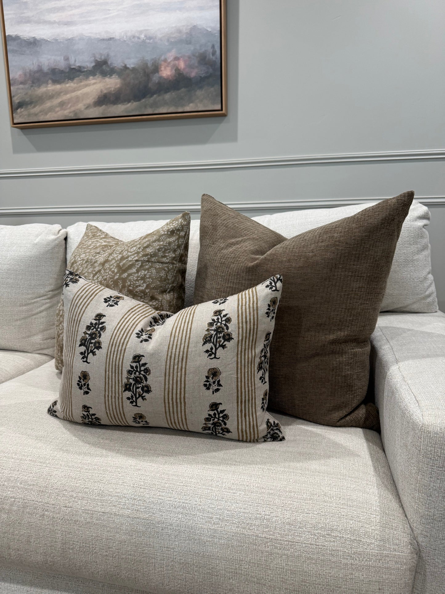 Chocolate textured Pillow Cover