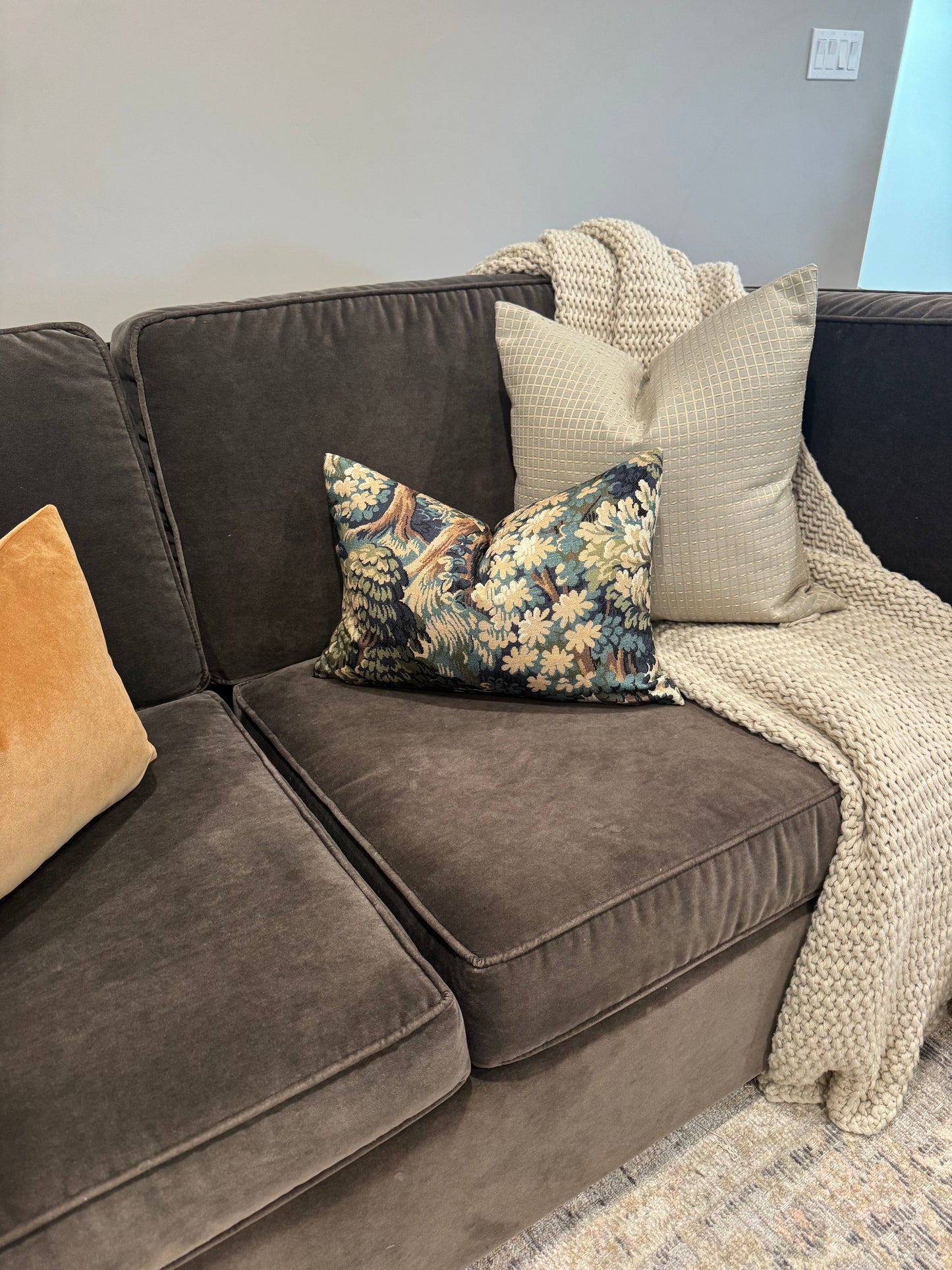 Forest Pillow Cover
