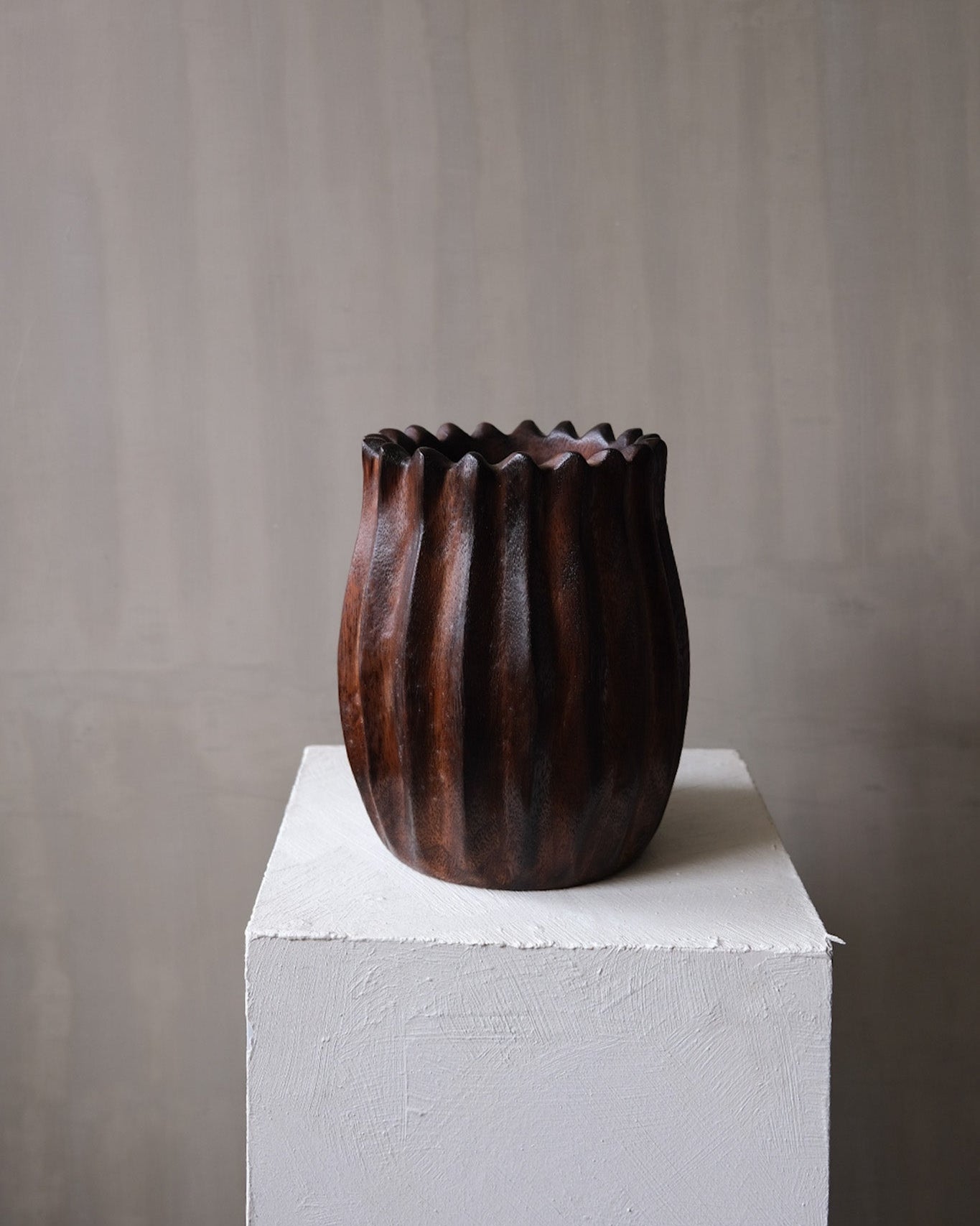 Tulip Bowl Brown