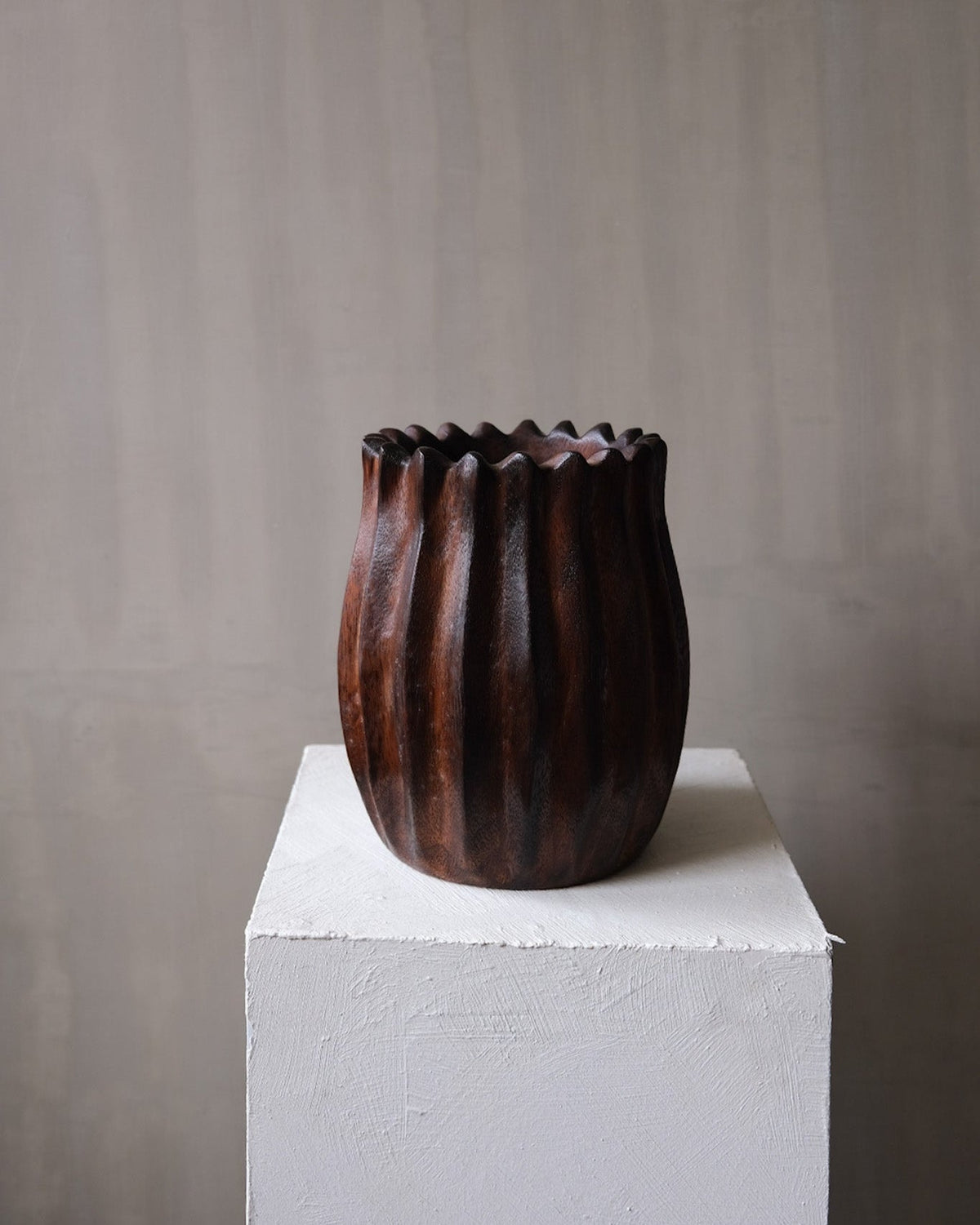Tulip Bowl Brown