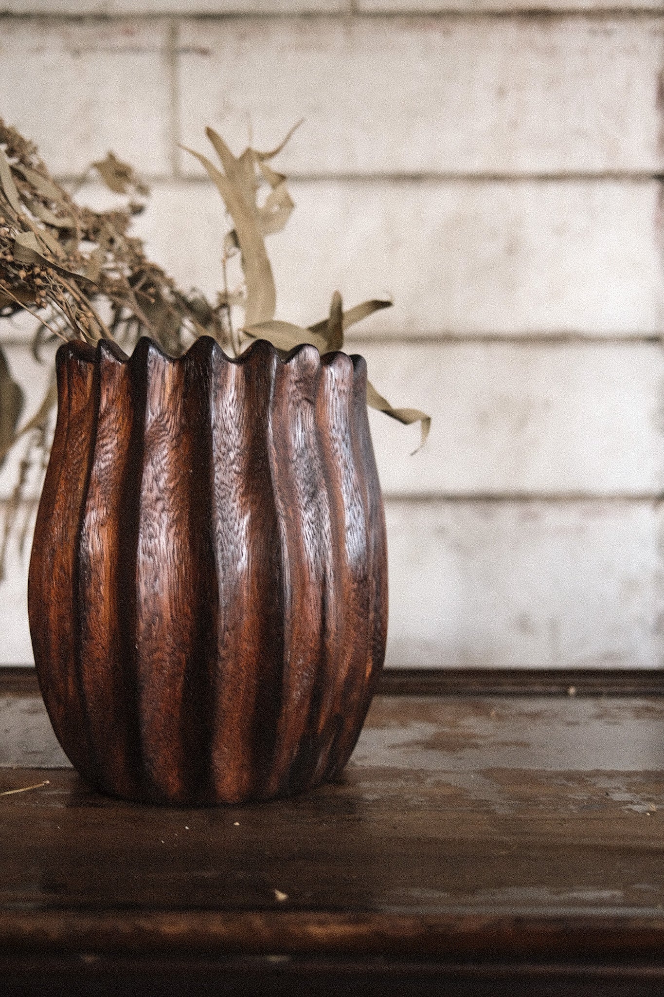 Tulip Bowl Brown