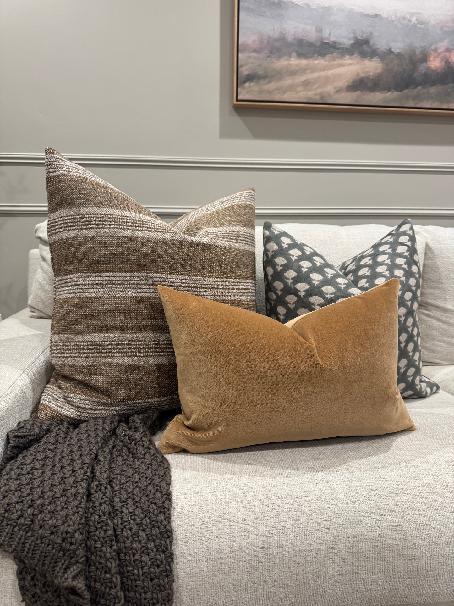 Kaye Stripe Pillow Cover
