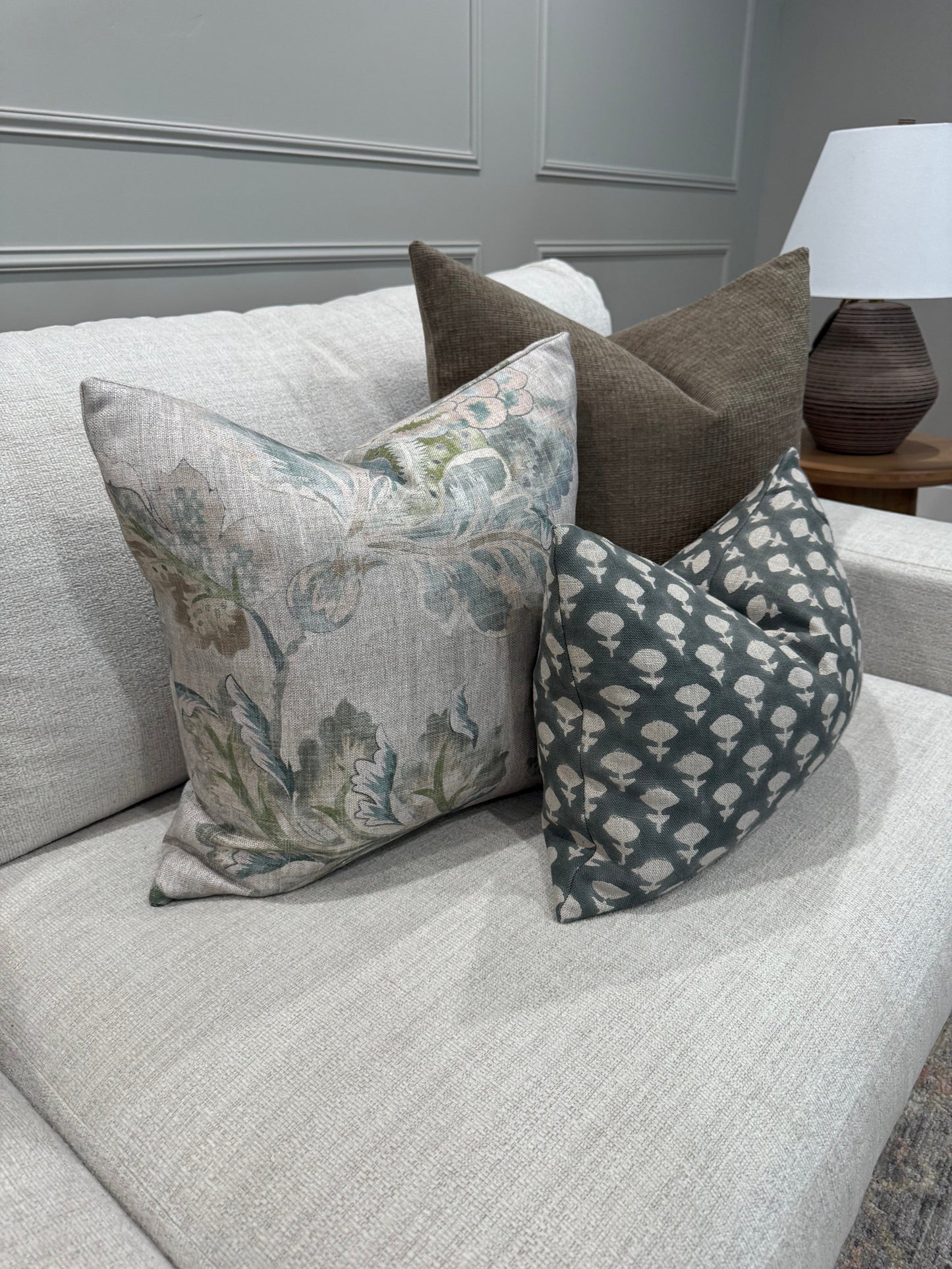 Brown textured Pillow Cover