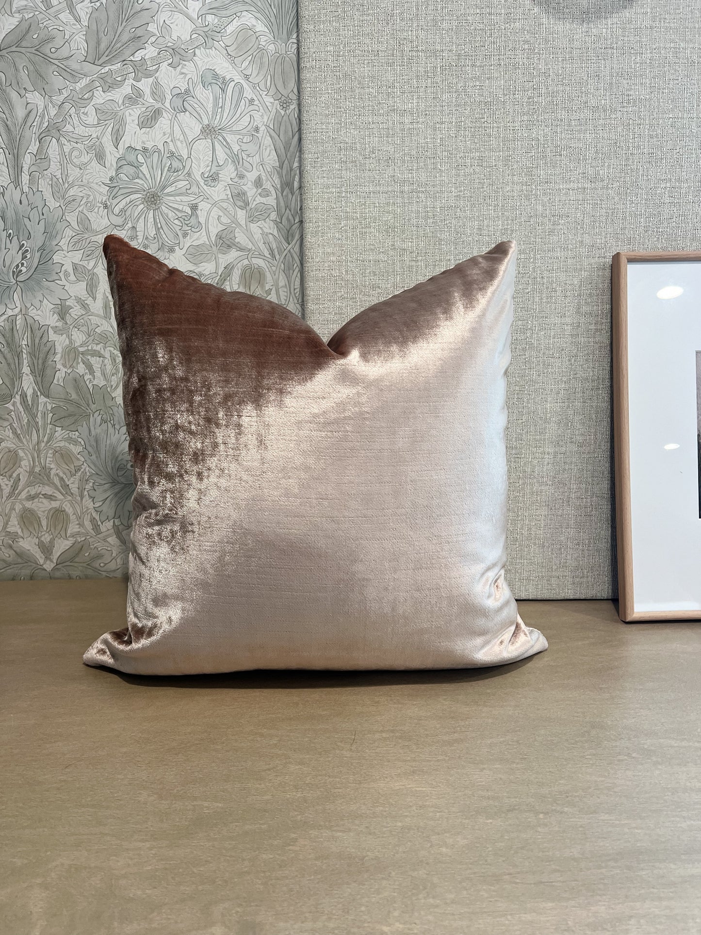 Pink Velvet Pillow Cover