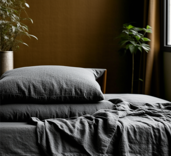 Deep King Sheet Sets for Bed #color_ancient-ashes