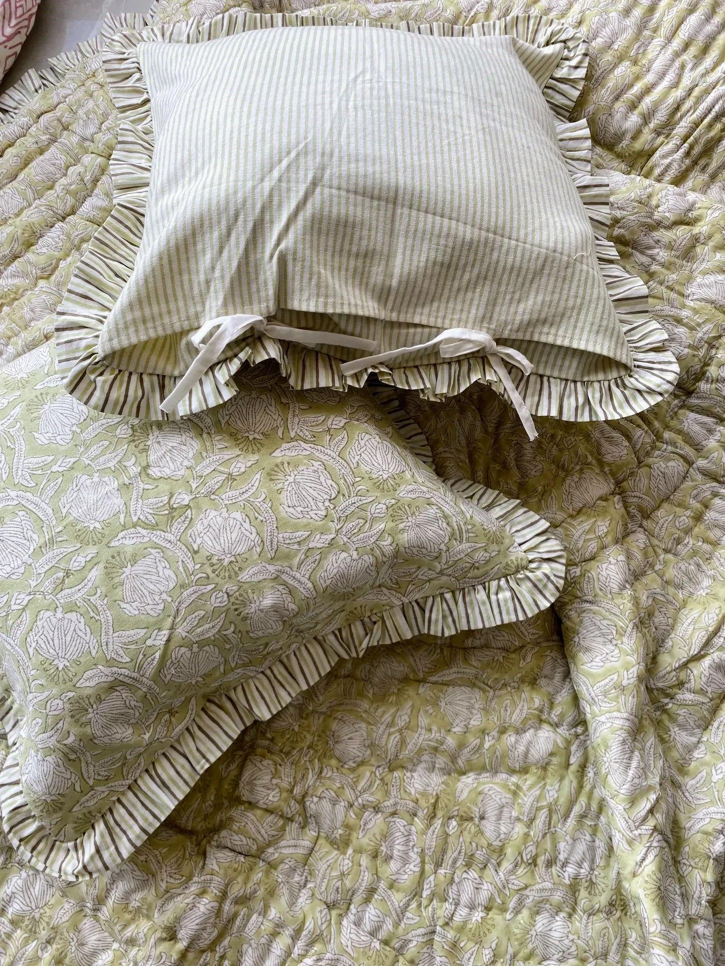 Kate Ruffle Reversible Quilt