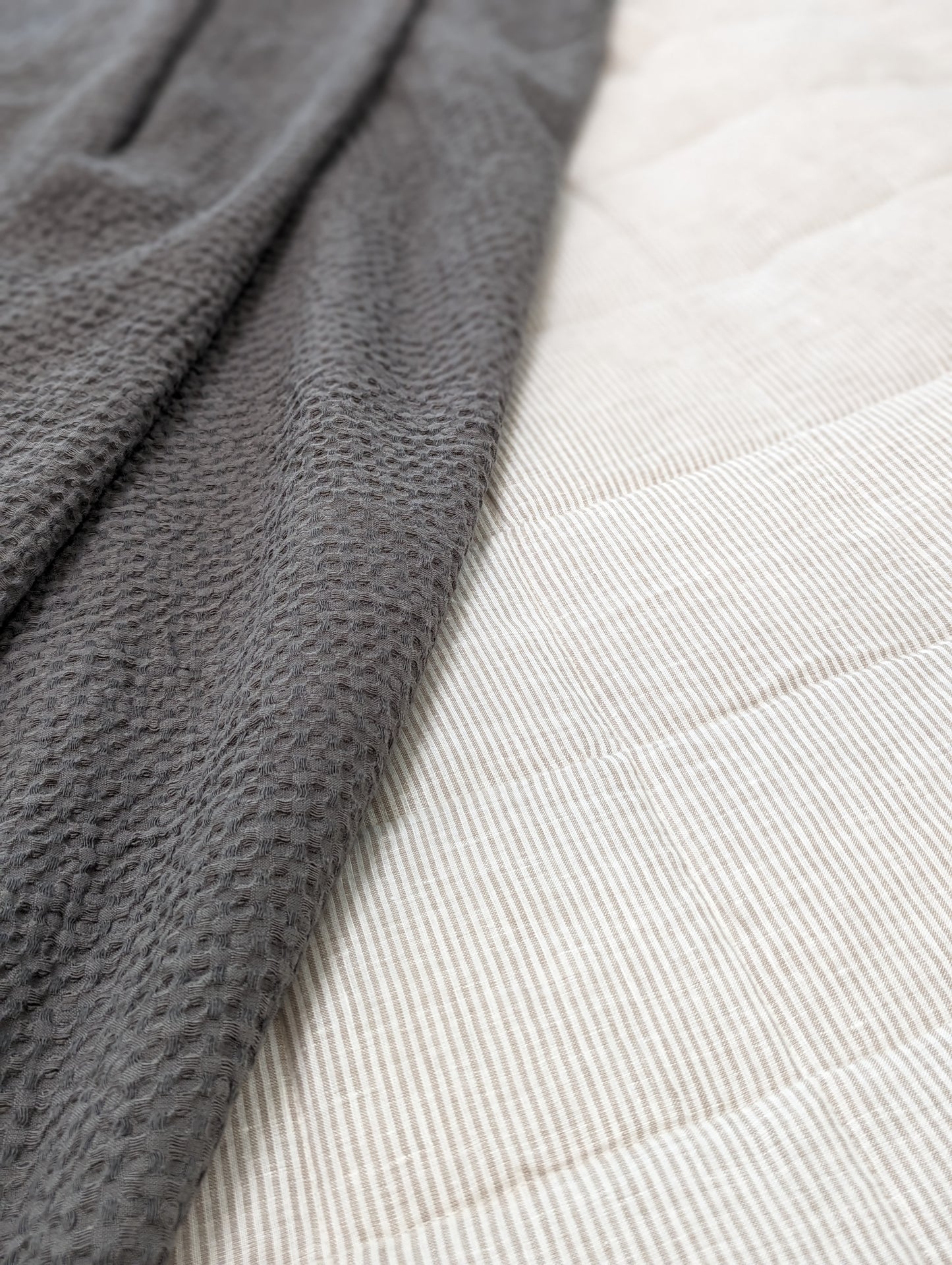 Linen Box Quilt & Shams