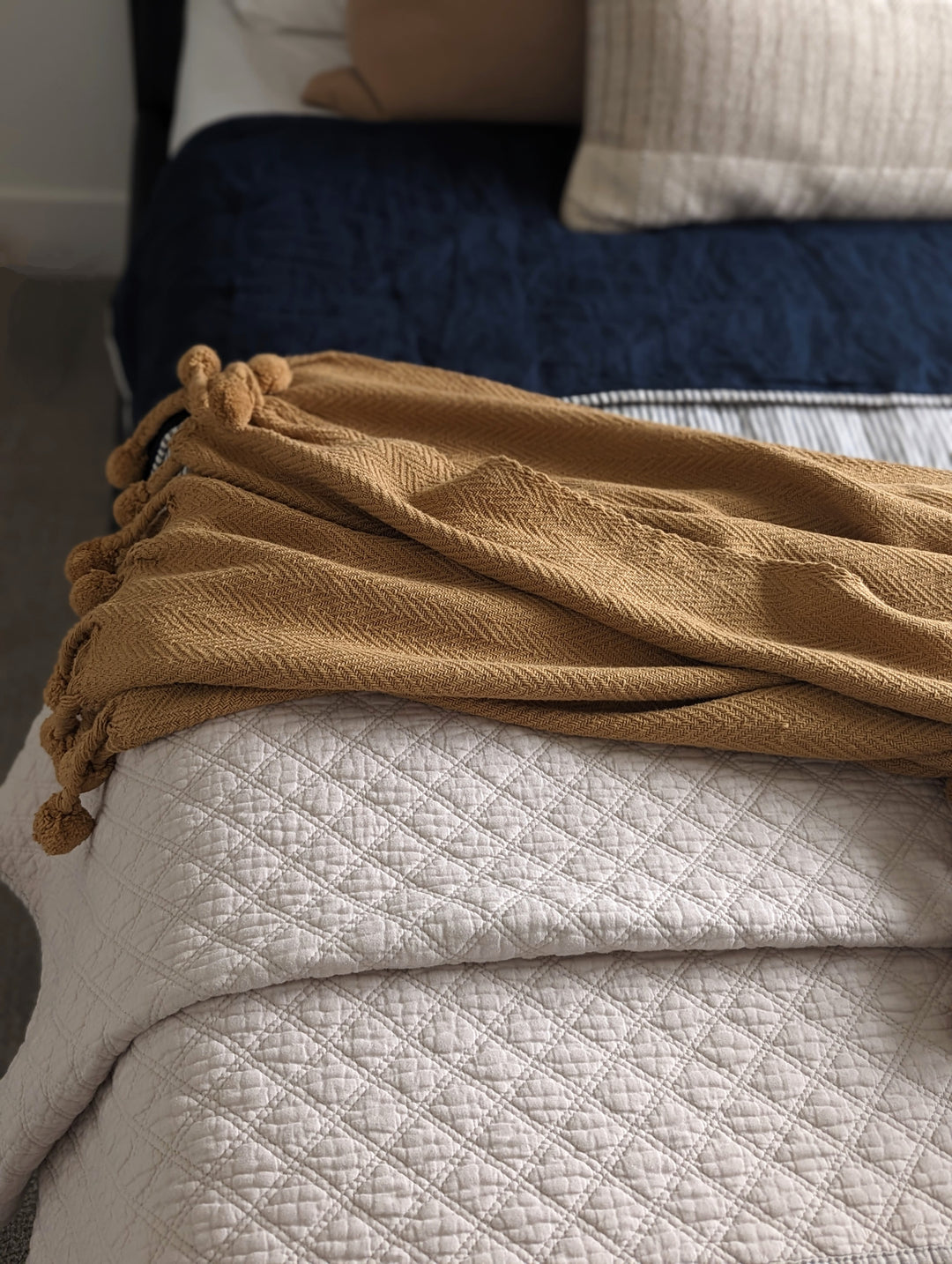 Reversible Linen Quilt