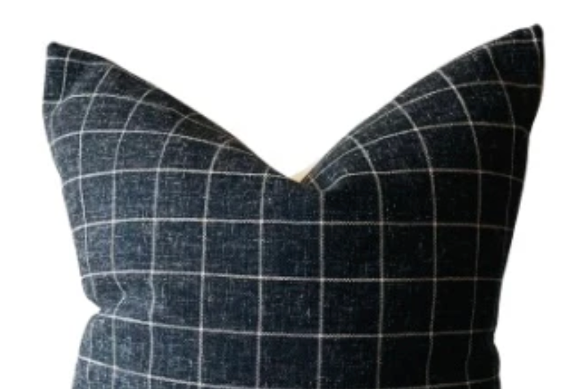 Penny Window Pane Pillow Cover