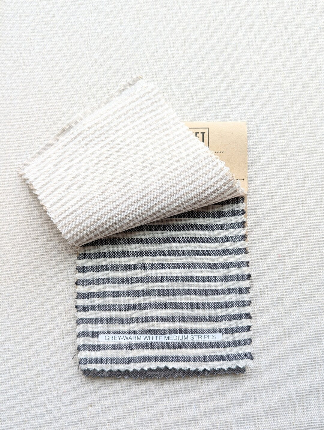 European Linen Swatch Book