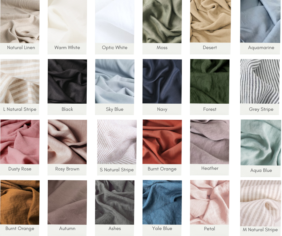 European Linen Swatch Book