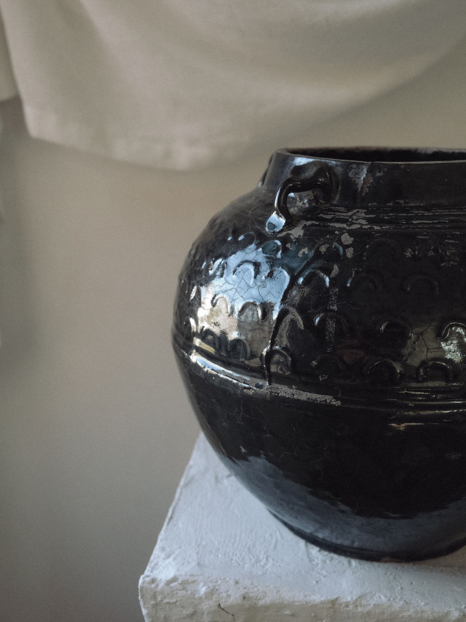 Chinese Polished Vintage jar