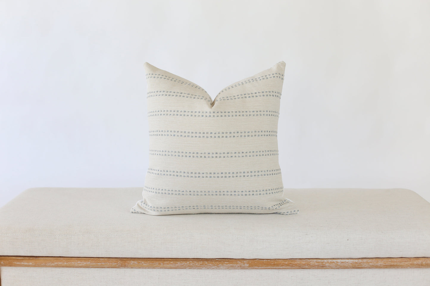 Tatum Blue Throw Pillow