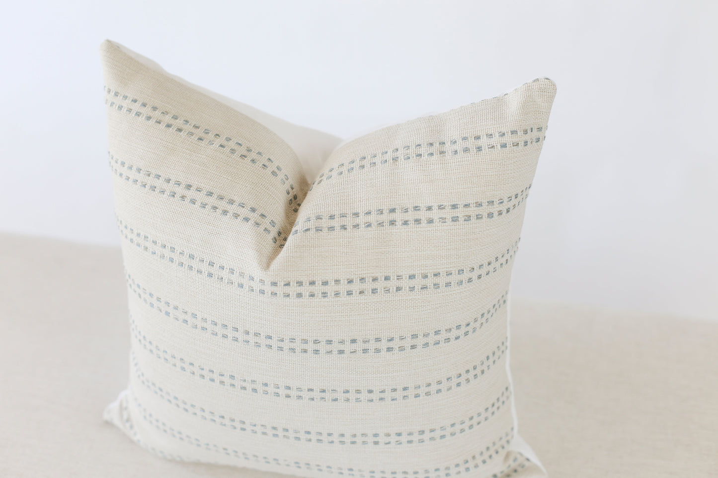 Tatum Blue Throw Pillow