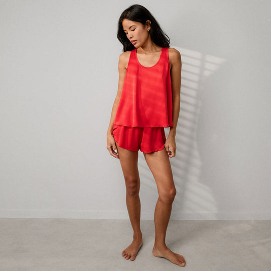 Washable Silk Tulip Back Set