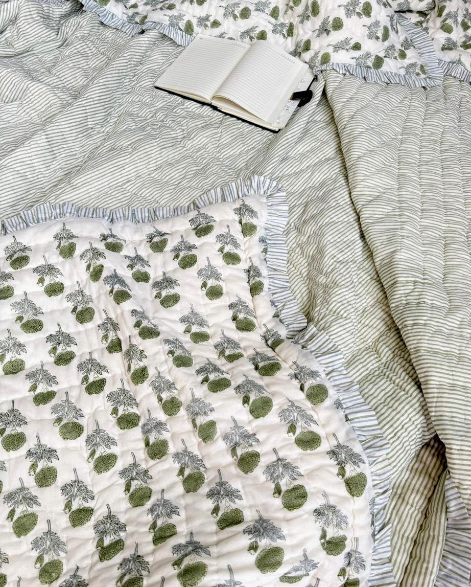 Flora Ruffle Quilt