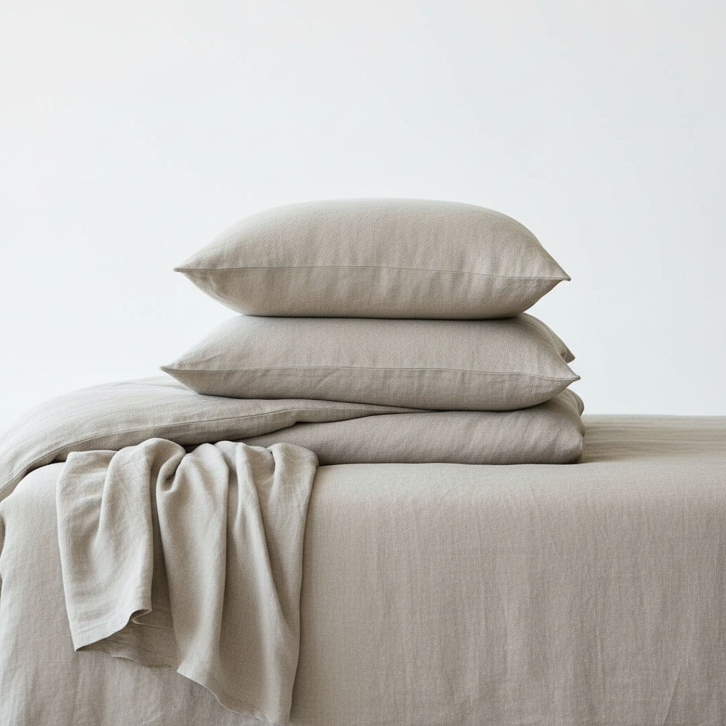 Fine linen King-sized linen duvet covers with premium fabric Designer linen bedding sets for large mattresses Customizable linen duvet cover sets for interior styling Oversized linen duvet covers with stylish designs Designer linen duvet cover sets for interior decorators Luxury linen bedding collections for oversized mattresses Premium linen duvet covers with customizable options bedding sets #color_natural