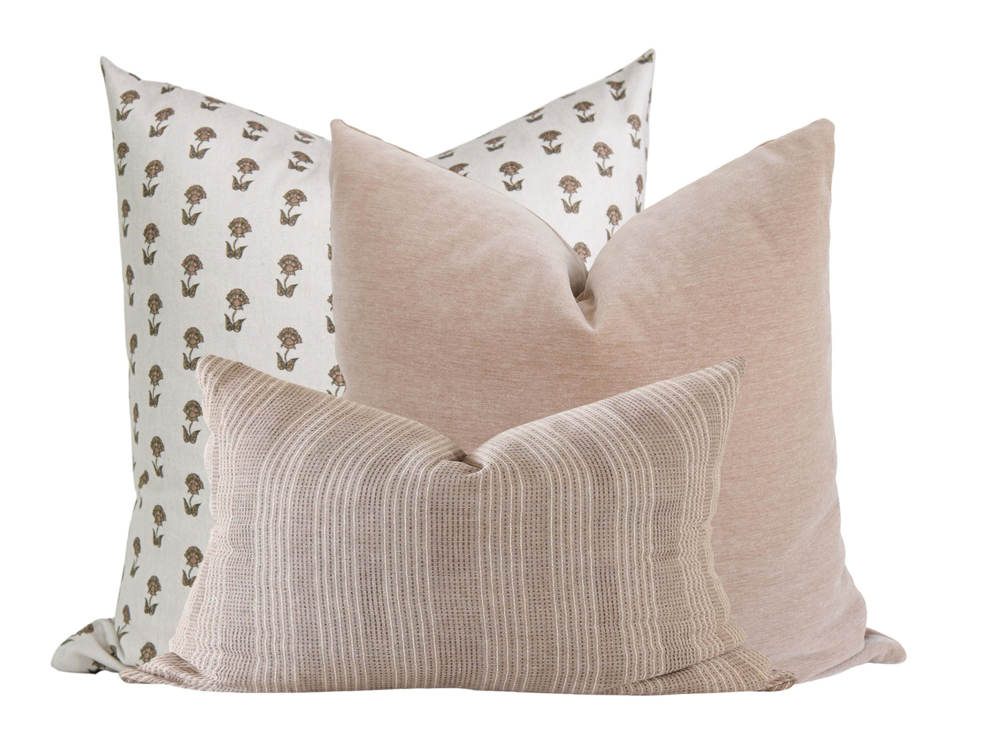 Clara Floral Throw Pillow