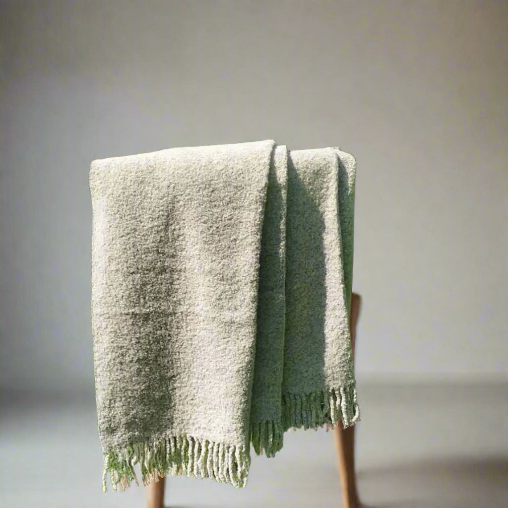 European Linen Waffle Bath Towels