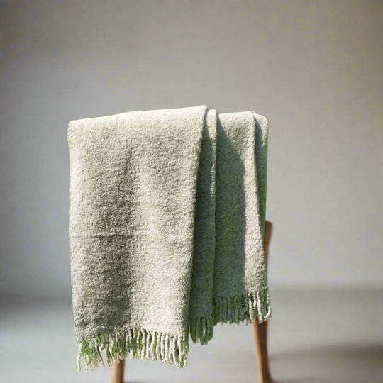European Linen Waffle Bath Towels