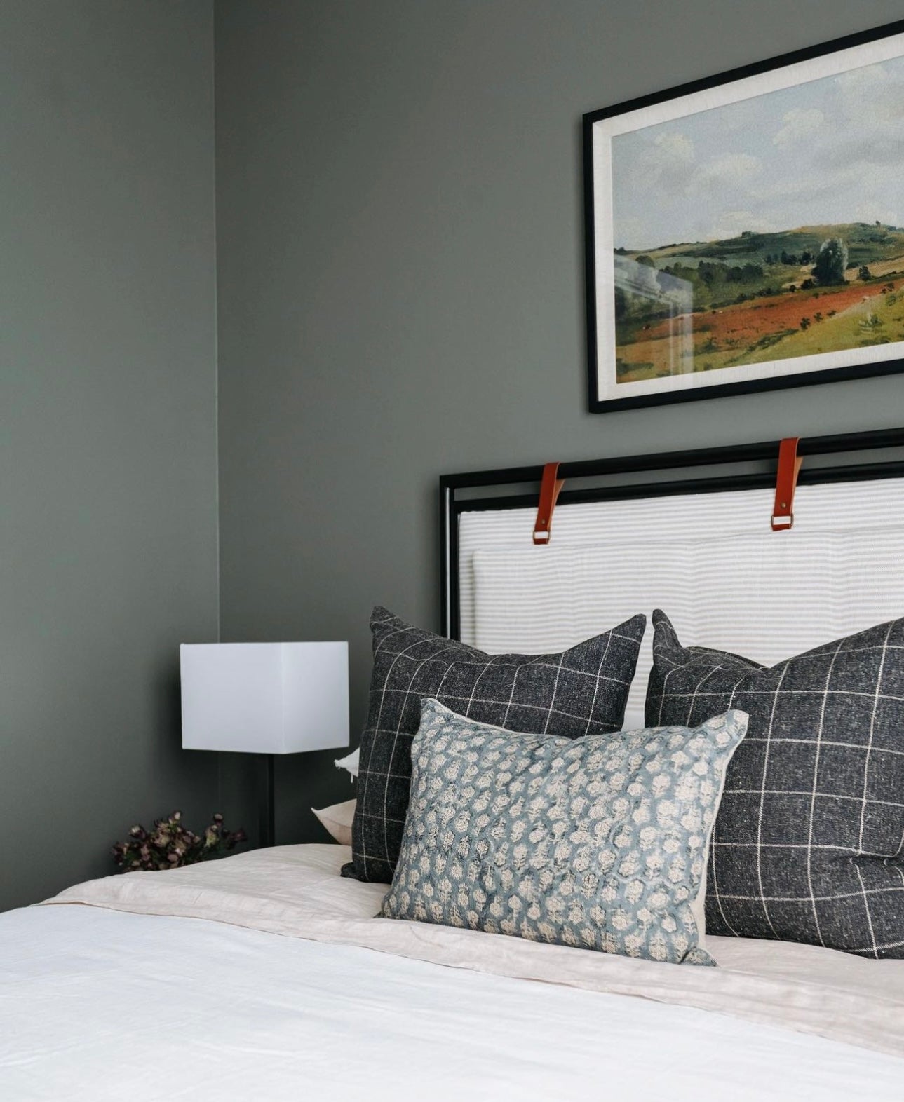 Penny Window Pane Pillow Cover